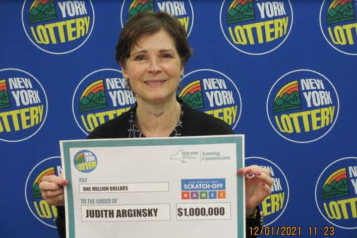 Area Woman Claims $1 Million Lottery Prize
