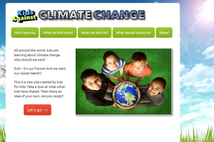 South Orangetown Fifth-Graders Talk Climate Change On New Website