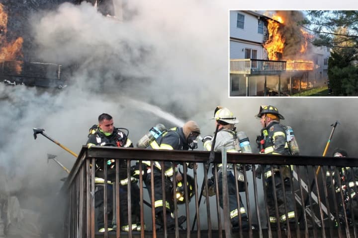 PHOTO GALLERY: Fire Tears Through Lodi Condo Complex