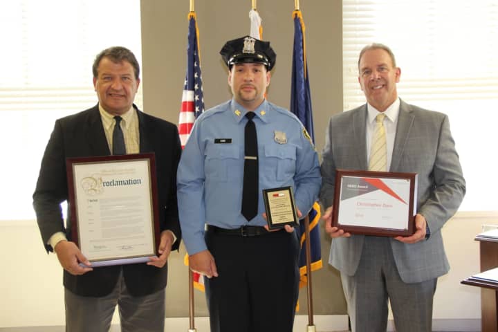 Officer Who Saved Westchester Motorcyclist's Life Honored