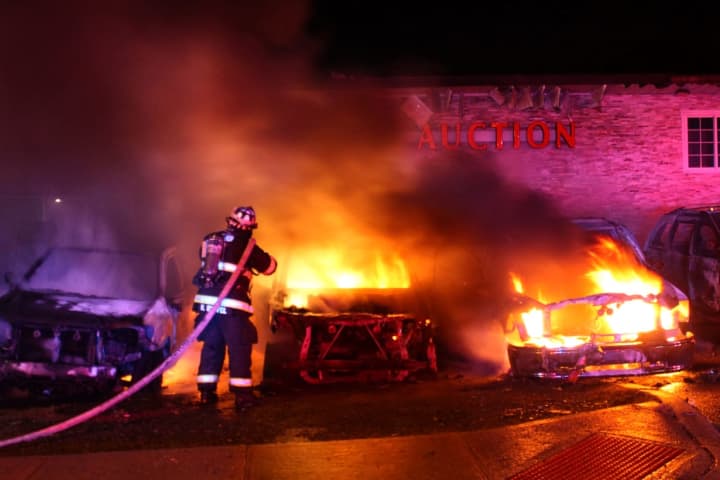 Fire That Destroyed, Damaged Vehicles On Route 46 Lot Deliberately Set By PA Man: Prosecutor