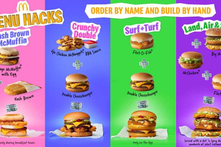 Here's When McDonald's Customers Can Order 'Menu Hacks,' Combining Already-Existing Items