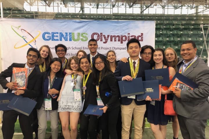 Ossining HS Wins Most Successful School Award At GENIUS Olympiad