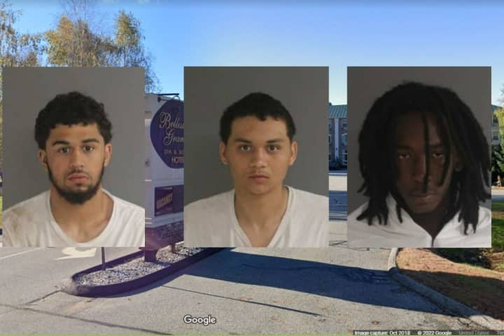 Trio Apprehended After Larceny At CT Hotel, Police Pursuit, Authorities Say