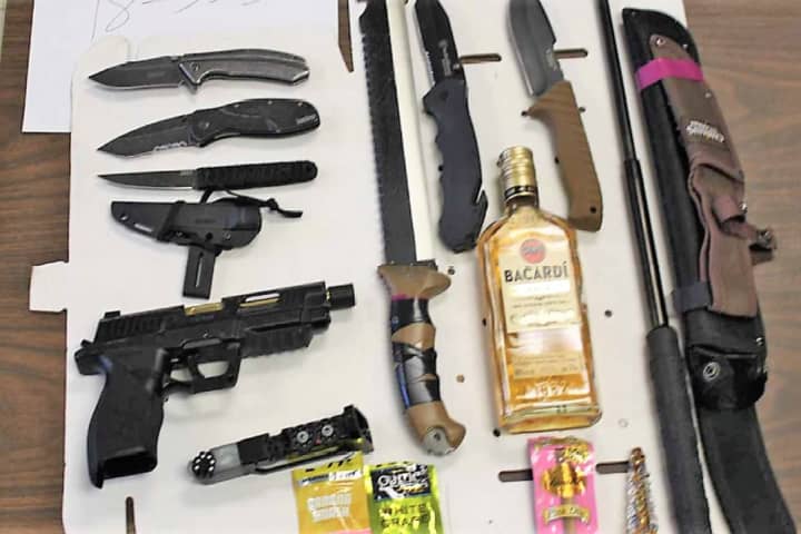 Passaic Sheriff: Route 23 Jalopy Stop Turns Up BB Handgun, Knives, Baton, More