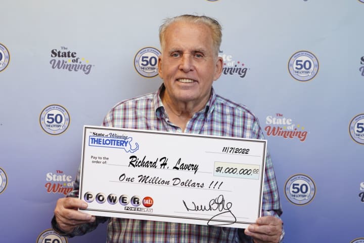 Massachusetts Man From South Shore Claims $1 Million Powerball Jackpot Prize