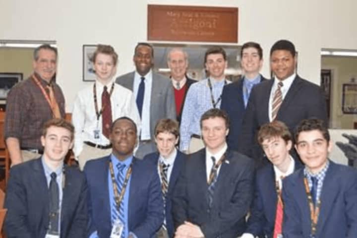 Iona Prep Students Meet With Former DNC Communications Director