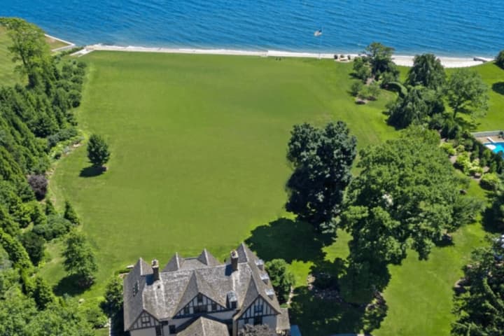 Personal Beach Included With This $28 Million Westport Mansion