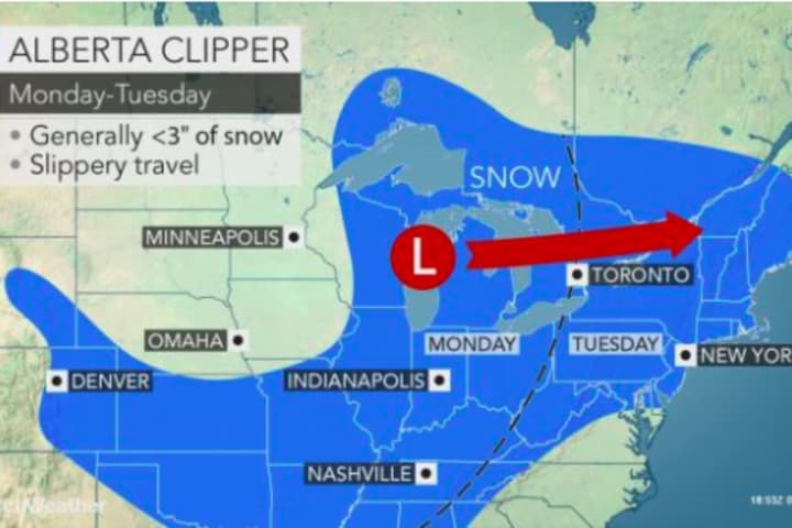 New Storm System Could Bring Up To 3 Inches Of Snow To Area