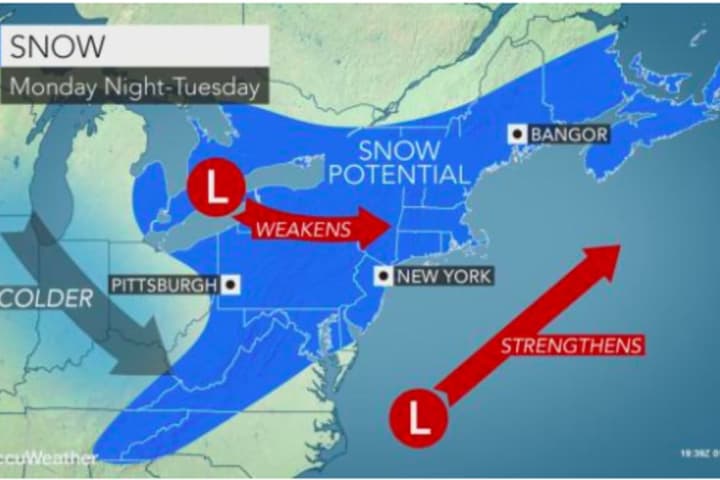 Rounds Of Snow Possible After Warmer Weekend Temperatures