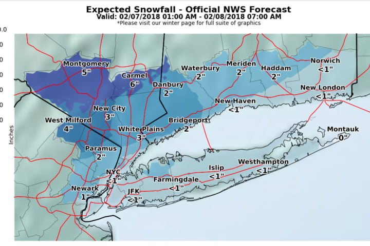 New Update On Winter Storm: Latest Snowfall Projections