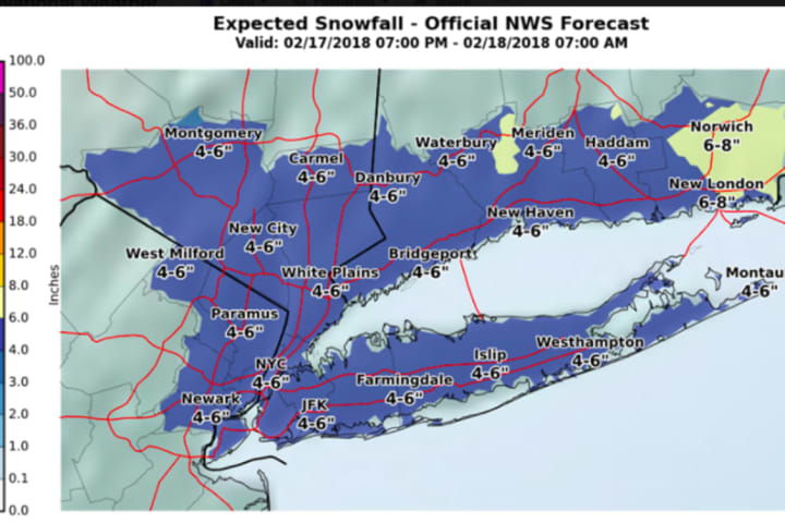 New Storm Update: Half-Foot Of Snow Now Possible For Entire Area