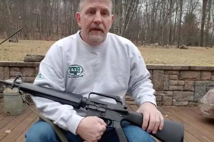 Viral Video Shows Middletown Gun Owner Cutting AR-15 To Pieces