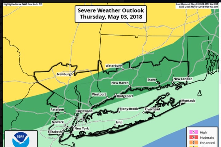 Storms Could Bring Heavy Rain, Strong Winds To Area