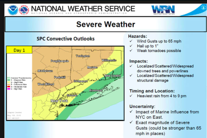 DOT 'Ready To Respond' To Severe Storms Headed To Hudson Valley