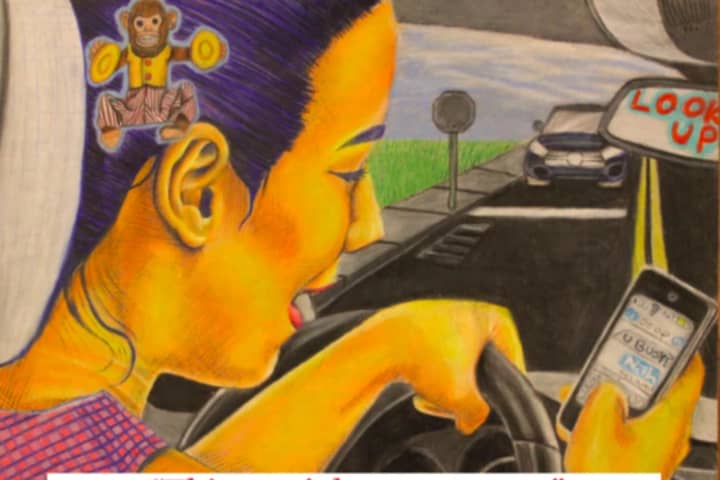 Fairfield County Student Wins AAA Traffic Safety Poster Contest