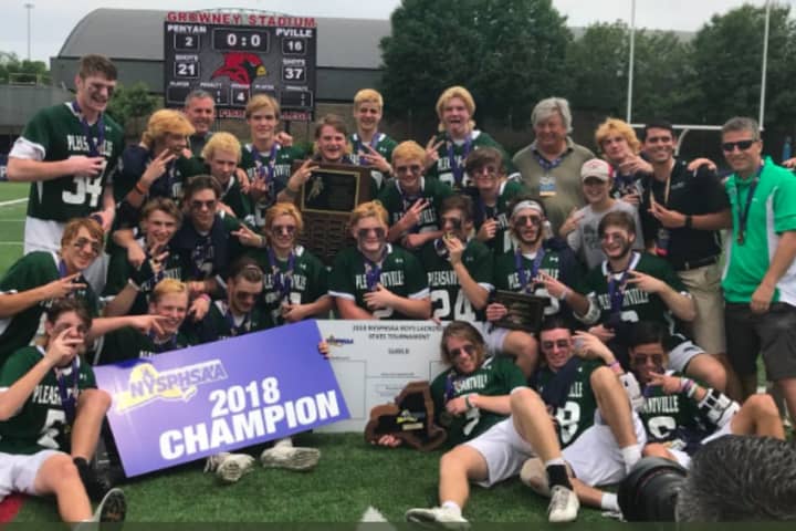 Pleasantville Pulls Away For First-Ever State Title In Boys Lacrosse