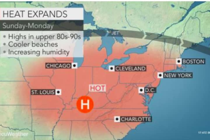 Hot Stuff: Poor Air Quality Sunday, Real-Feel Temp Around 100 Monday