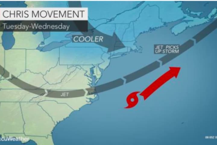 Tropical Storm Chris Swirls Off Atlantic Coast: Will It Impact Area?