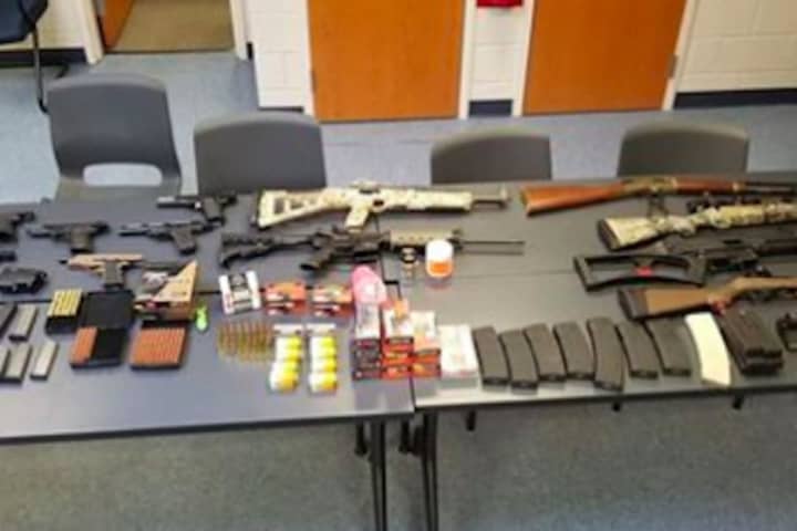 13 Firearms Seized, Three Arrested After Shots Fired In Hillburn