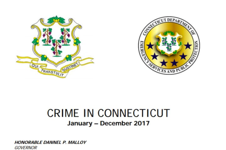 These Six Fairfield County Locales Rank Highest In Crime, According To New FBI Statistics