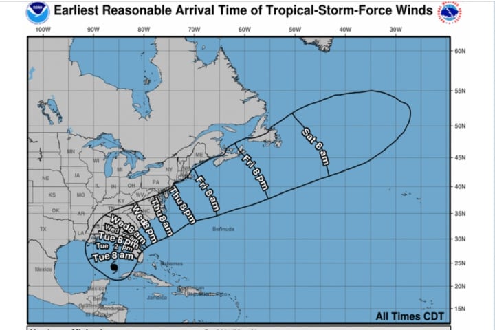 Hurricane Michael Will Bring Tropical Rainfall, Gusty Winds To Region