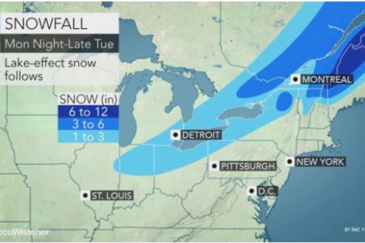 torm Watch: Up To 2" Of Rain Here, Half-Foot Of Snow In Upstate NY, NH, VT