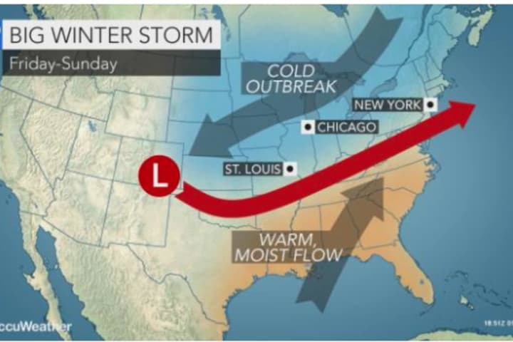 Major Storm Could Bring Significant Snowfall To Area