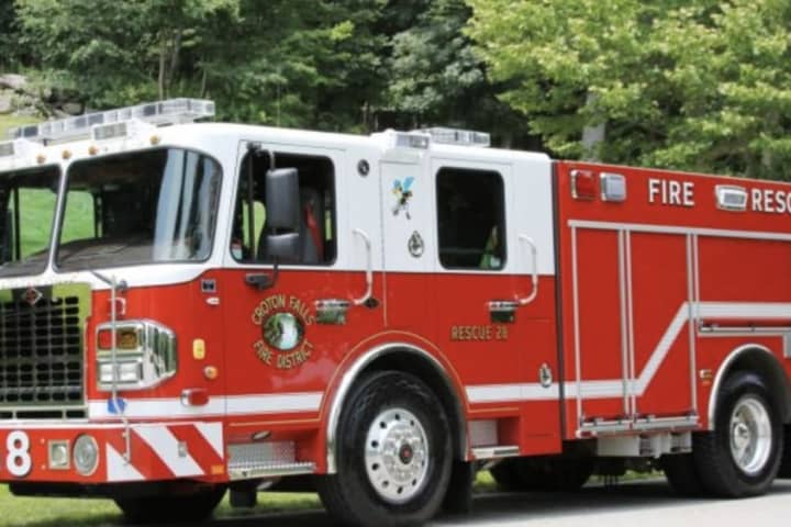 Barn Fire Breaks Out On Croton Falls Road