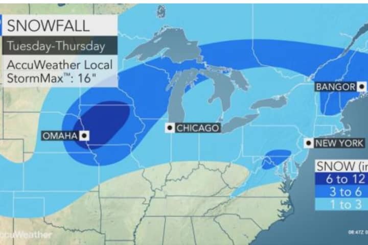 Midweek Storm Will Bring Accumulating Snow, Wintry Mix To The Area