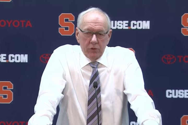 COVID-19: Syracuse University Men's Basketball Coach Jim Boeheim Tests Positive, Team Pauses