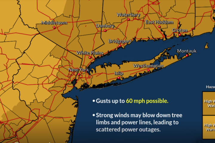 High Wind Watch: Storm With Damaging Gusts Up To 60 MPH Could Cause Power Outages