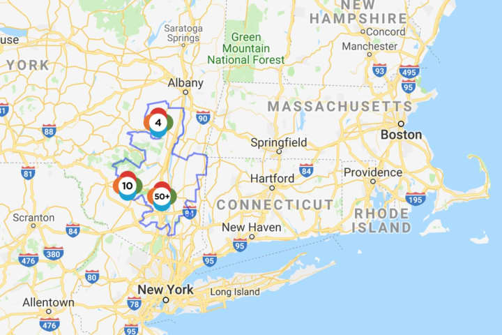Number Of Power Outages Surges In Afternoon In Rockland, Orange Counties