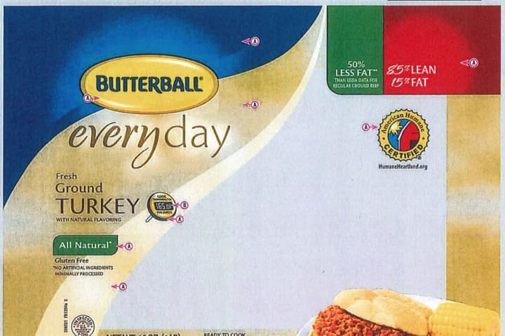 78K Pounds Of Butterball Turkey Products Recalled Due To Possible Salmonella Contamination