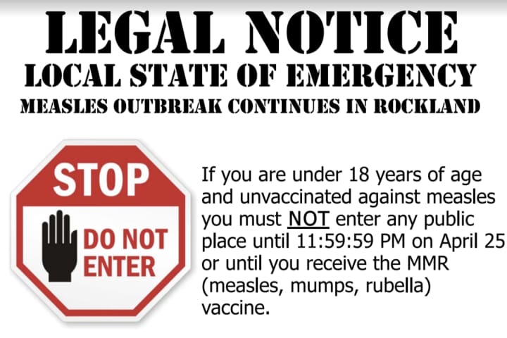 Rockland Renews Measles State Of Emergency