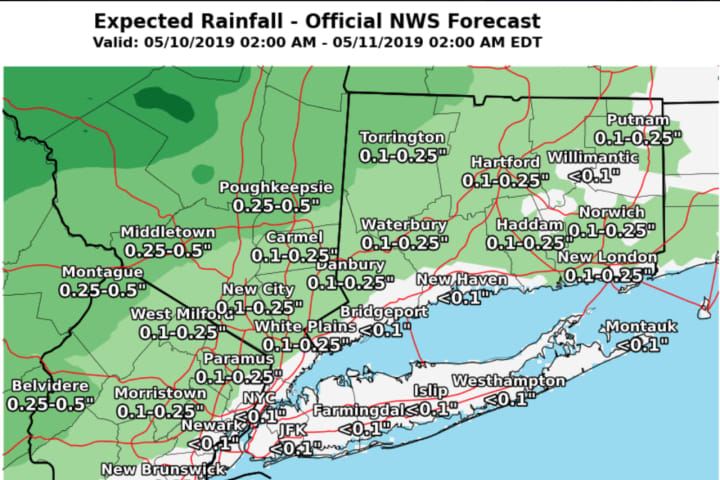 New Round Of Rain, Storms Will Soak Area To Start Mother's Day Weekend