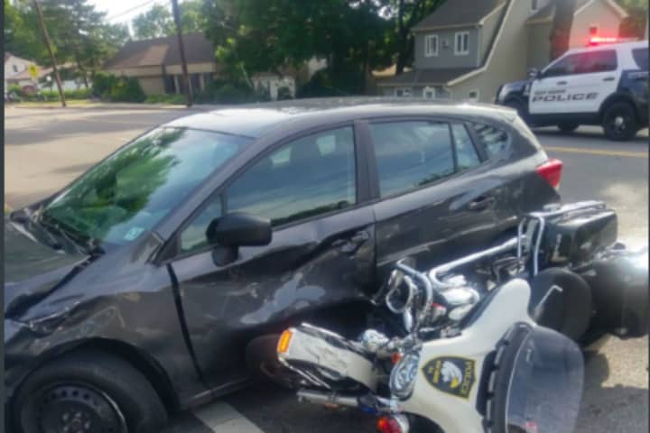 W. Orange Police Officer OK After Being Thrown 20 Feet In Crash