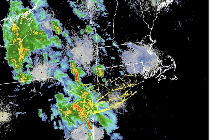 Line Of Strong Thunderstorms Sweeping Through Area Could Cause Flooding