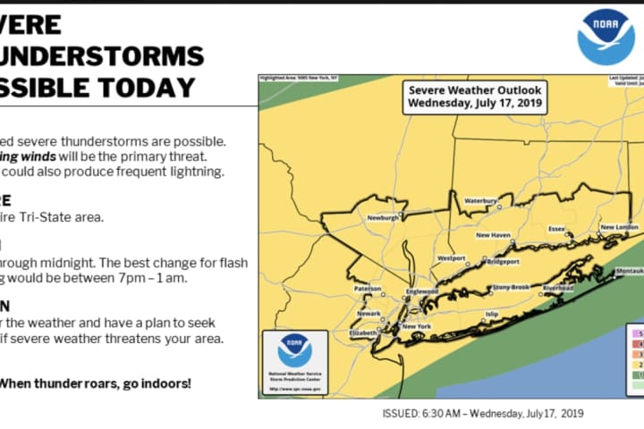 Severe Weather Alert: Barry Will Bring Strong Storms With Torrential Downpours, Damaging Winds