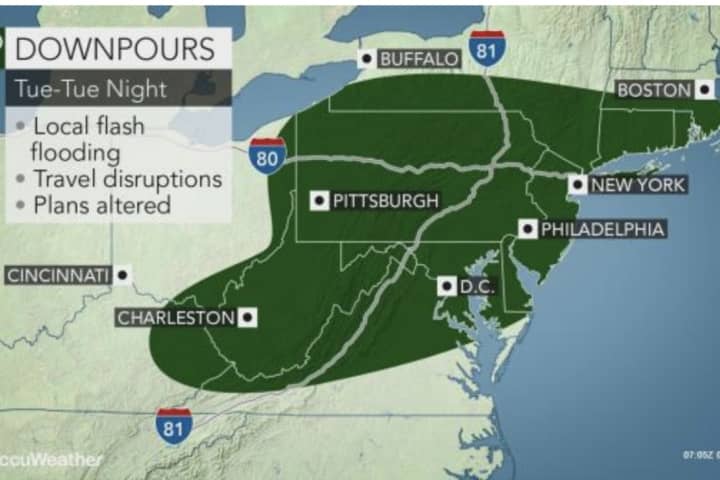 Projected Rainfall Totals Increase For Storm System Sweeping Through Area