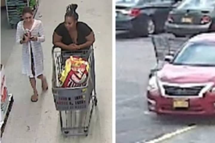 Know Them Or This Car? Duo Accused Of Stealing $100 Worth Of Merchandise From LI Market