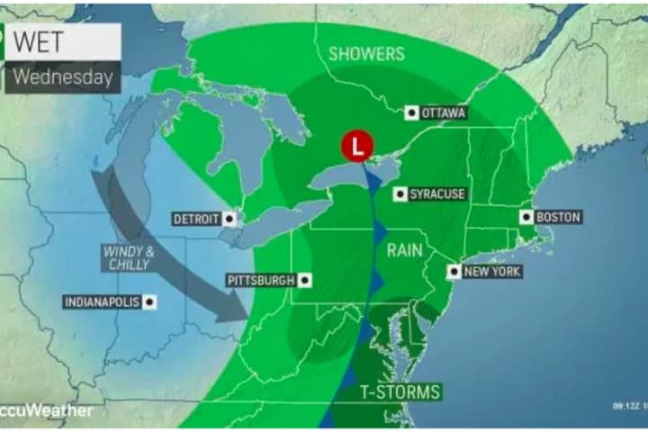 Nor'easter Will Bring Soaking Rainfall To Region