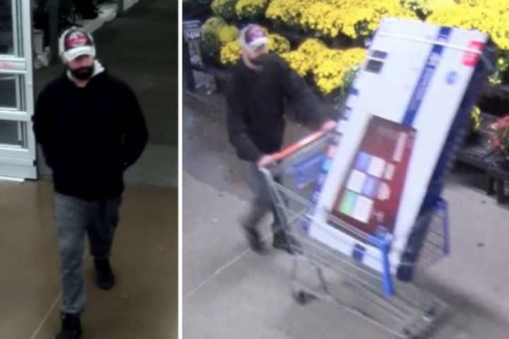 Man Wanted For Stealing 55-Inch TV From Suffolk Walmart