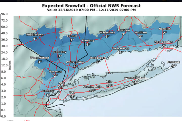 Projected Snowfall Totals Increase For Powerful Storm System That Will Sweep Through Area