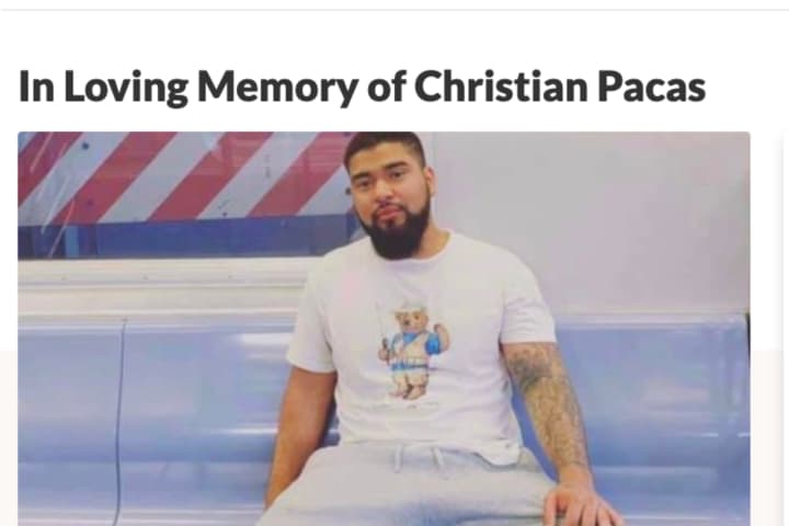 Thousands Raised In Memory Of Hackensack Shooting Victim Christian Pacas, 22