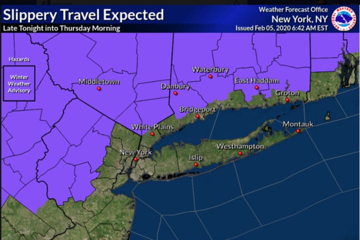Storm Watch: Winter Weather Advisory Issued For Much Of Area With Hazardous Travel Possible