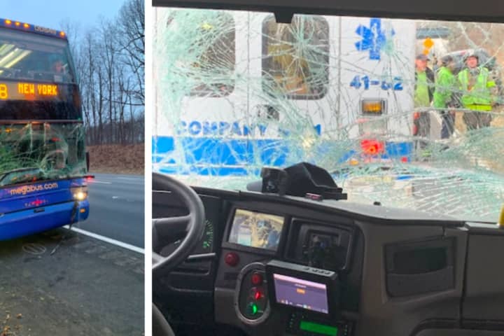 Bus, Tractor-Trailer Crash On Route 80 In Blairstown