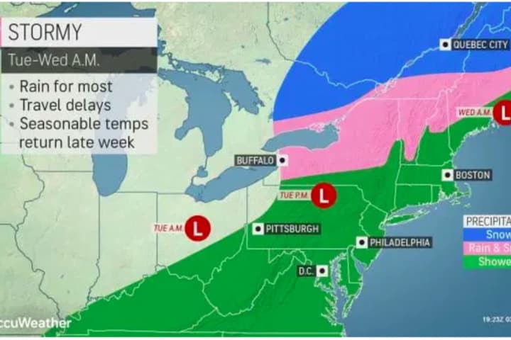Big Change Coming After Mild Stretch As Storm With Potential For Snow Sweeps Through Area