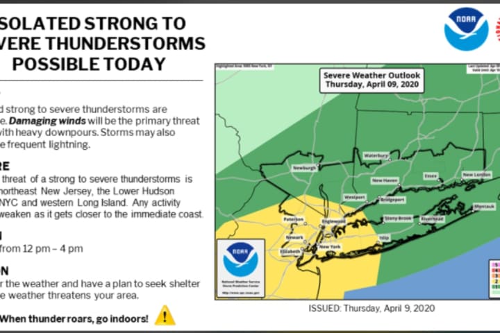 Severe Weather Alert: Strong Storm System With 50 MPH Wind Gusts Could Cause Power Outages