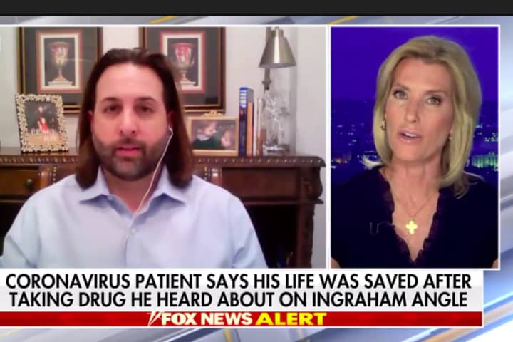 NJ Lawyer Who Beat COVID-19 Preaches Success Of Hydroxychloriquine To FOX's Laura Ingraham